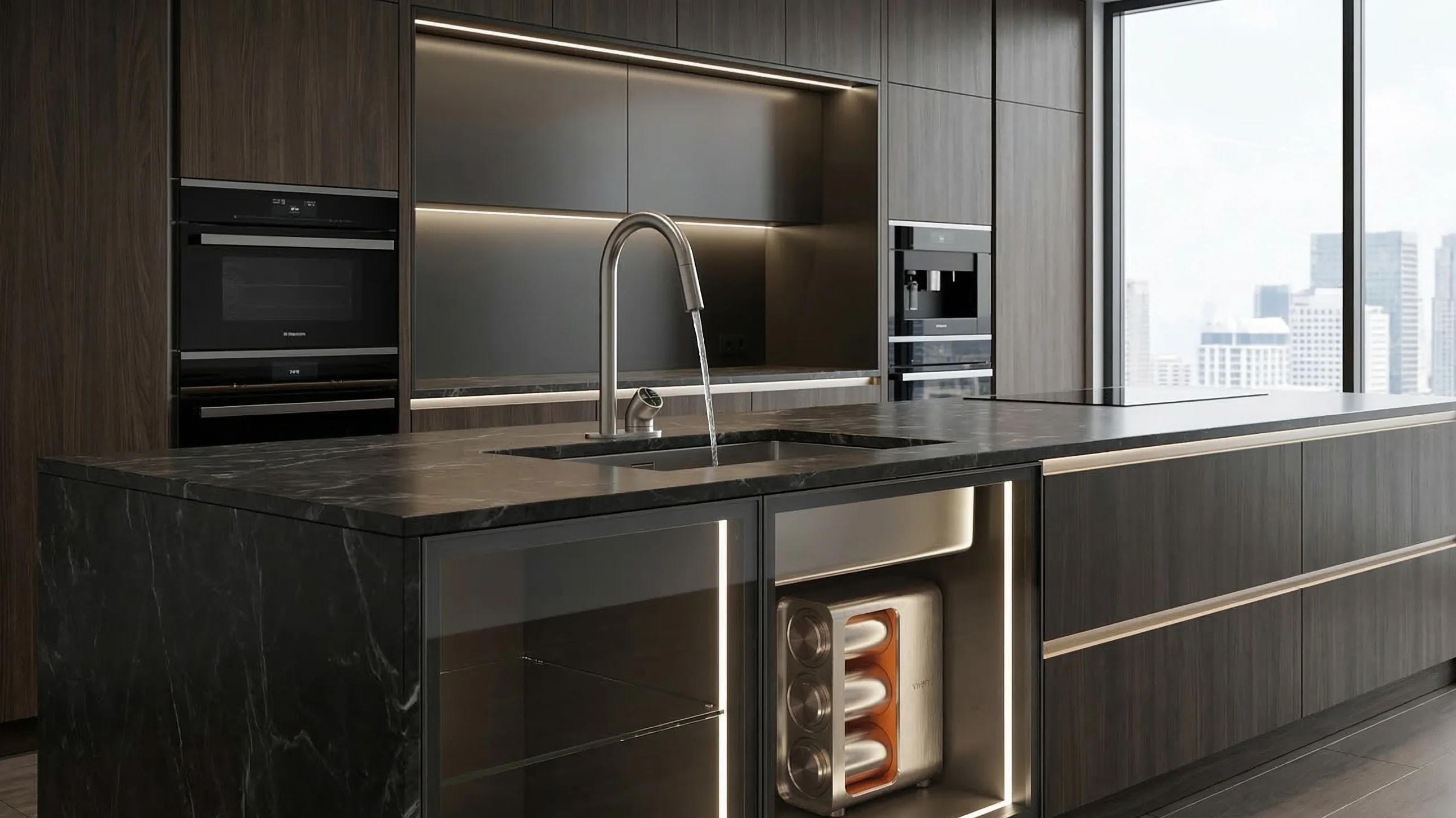 Brushed Nickel lifestyle