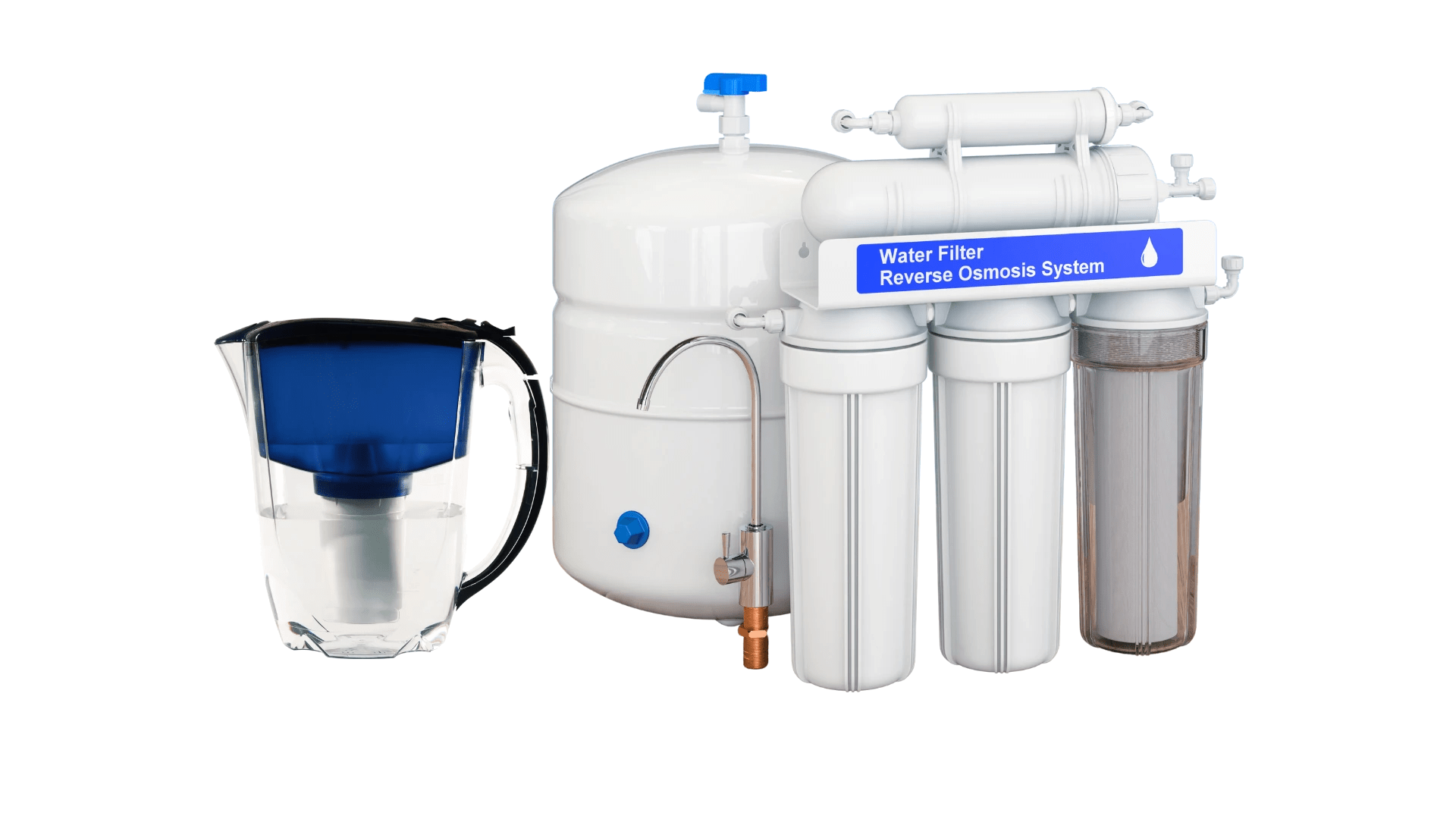 Standard filters and faucets comparison