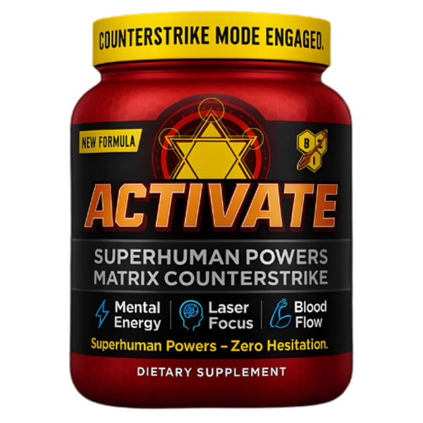 ACTIVATE Nootropic Supplement Tub — Small Batch, Made to Order