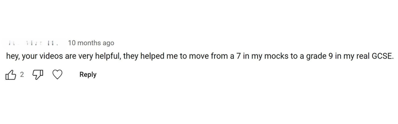 Student Testimonial