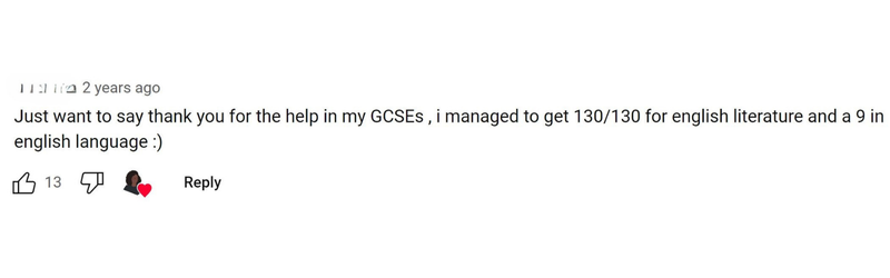 Student Testimonial