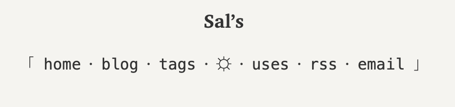 nav with theme toggle