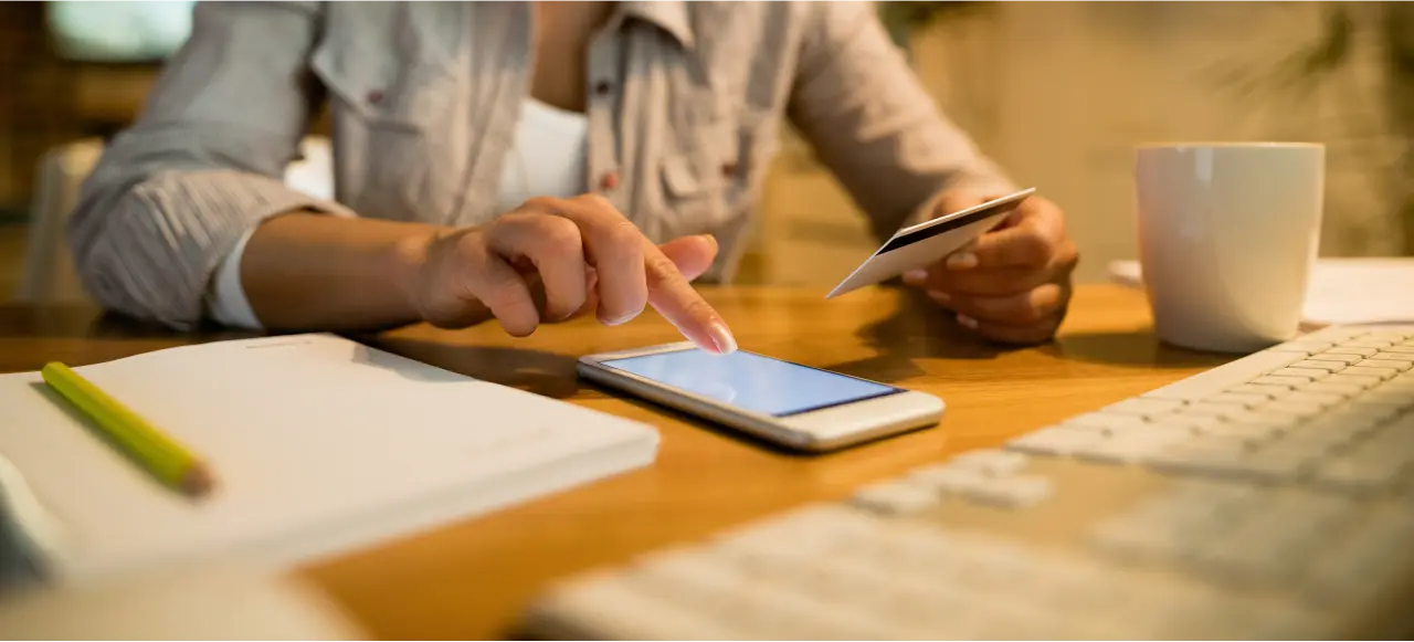 woman using a cellphone