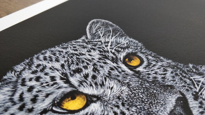 Big Cat Leopard Painting ART JC - Joseph Cashmore 3