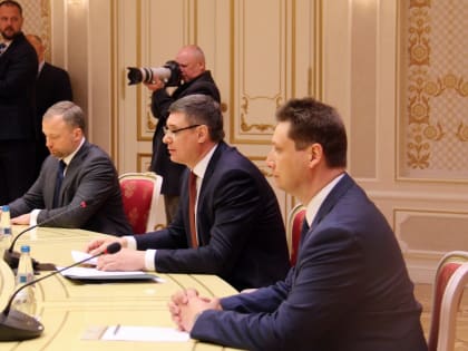 О чем договорилась делегация области в ходе поездки Александра Авдеева в Беларусь