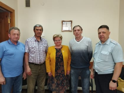 В ОМВД России по Петушинскому району состоялось заседание общественного совета