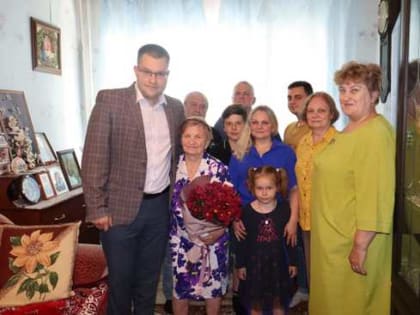 Поздравили с 95-летием Иду Алексеевну Пальчикову