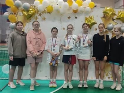 В спортшколе «Вымпел» прошли новогодние соревнования по теннису