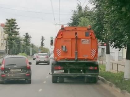 Уборка улично-дорожной сети: 8 сентября