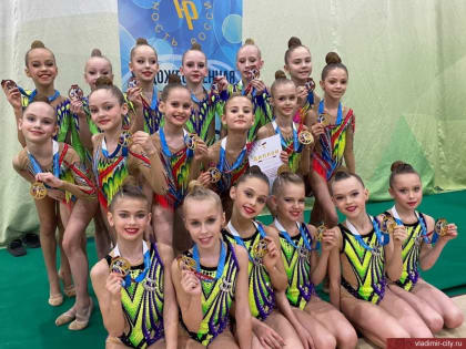 Юные владимирские гимнастки вновь подтвердили свое мастерство