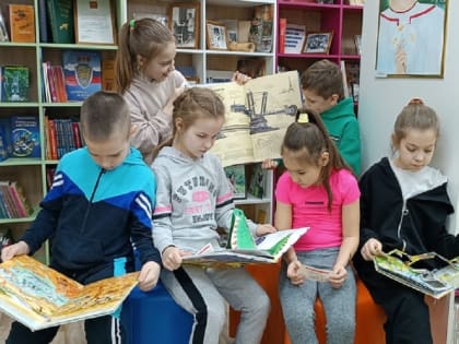 Юные гимназисты в гостях у Голицынки