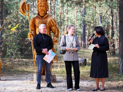 Новое арт-объект в парке «Сказка» привлекает внимание жителей Гусь-Хрустального