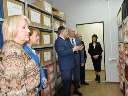 Сохраняя историю: в Гусь-Хрустальном обновили городской архив