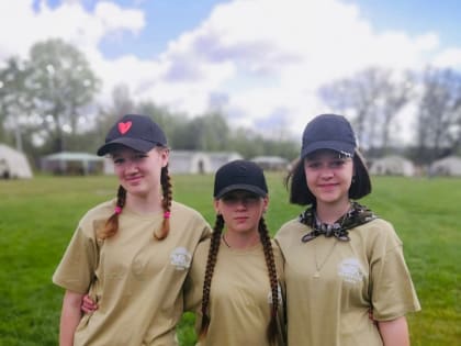 Юнармейцы центра «Исток»  на военно-патриотическом слете «Мещерские Зори — 2023»