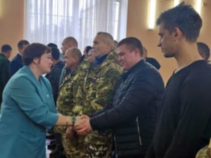 Из Владимирской области на службу по контракту отправились новые группы добровольцев