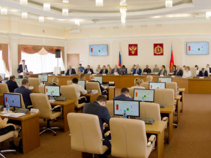 Руководитель УФНС России по Владимирской области принял участие в заседании Законодательного собрания Владимирской области