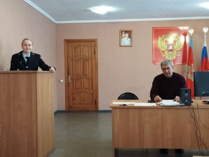В ОМВД России по Петушинскому району состоялось заседание общественного совета