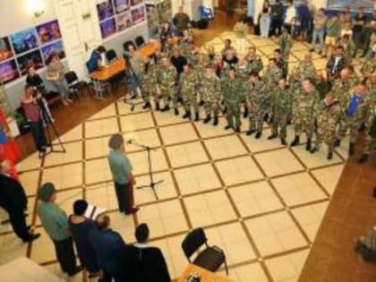 Пункт отбора на военную службу в Гусь-Хрустальном