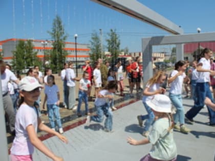 В День защиты детей в сквере у ДКиТ 