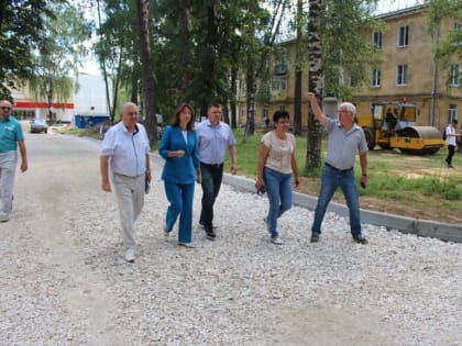 Проверила ход работ по программе “Благодвор”