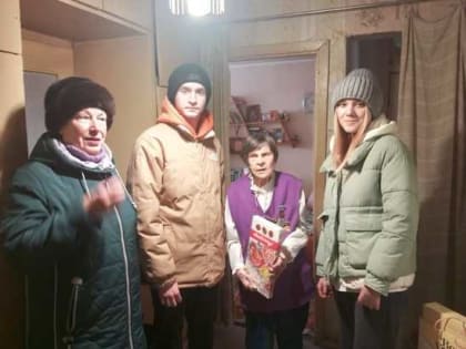 Поздравили жителей блокадного Ленинграда