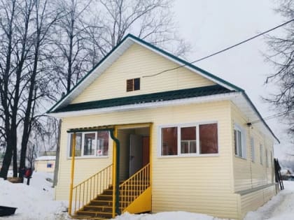 В деревне Пески Вязниковского района после капремонта открылся ФАП