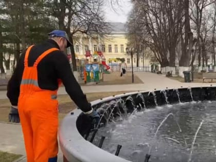 Во Владимире открывается сезон фонтанов