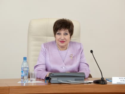 Ольга Хохлова встретилась с представителями общественных организаций 