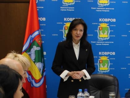 Глава города встретилась с руководителями СМИ Коврова