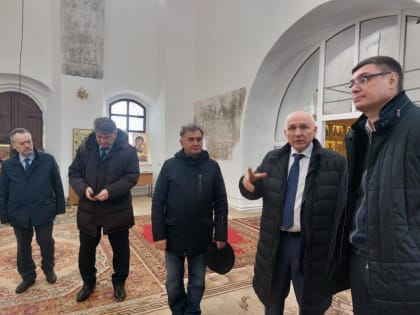 Губернатор Владимирской области посетил храм и музей Суворова в селе Кистыш