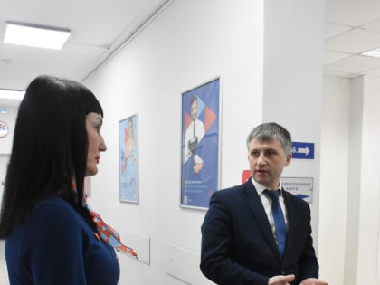 Глава города Алексей Соколов посетил Центр занятости населения Гусь-Хрустального