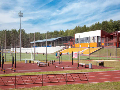 Реконструированный стадион в Красной Горбатке стал центром спортивной жизни Селивановского района