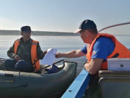 ГИМС МЧС патрулирует на реке Клязьма