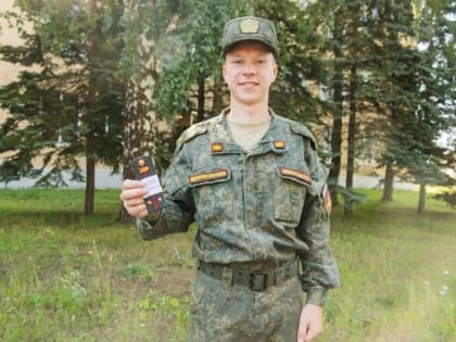 Выпускникам военного учцентра КГТА вручили погоны