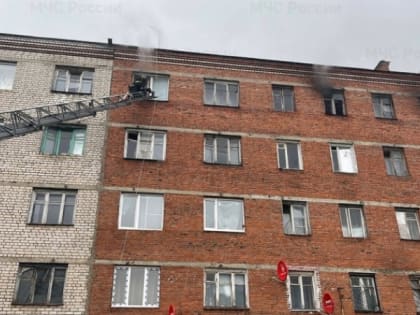 В Кольчугино из горящего дома спасли двух человек