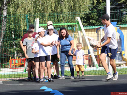 Во Владимире прошел мастер-класс по футболу для детей участников СВО