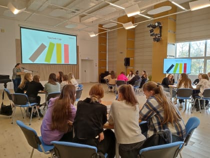 Студенты проверили свои знания русского языка