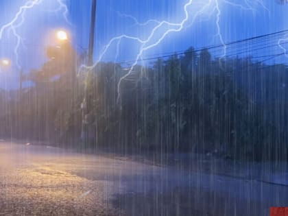 Ожидаются дожди и грозы в Владимирской области