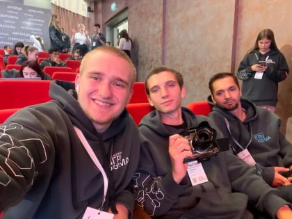 Студенты ВлГУ из команды медиацентра посетили интеллектуальный форум «Игры разума»