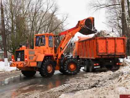 Как организована зимняя уборка в городе Владимире