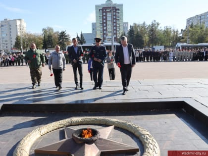Торжественное открытие Вахты памяти в городе Владимир