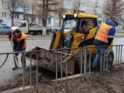 Уборка улично-дорожной сети 28 марта