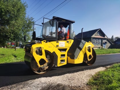 Дорожные работы в Вязниках: новое покрытие для улицы Смычка