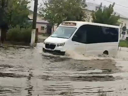 Центр Судогды накрыло сильное наводнение