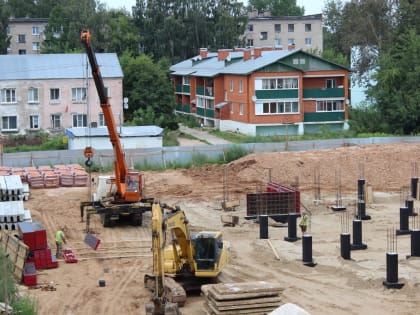 Строительство центра идёт полным ходом