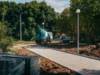 Окончание реновации парка «Добросельский» отложено до сентября