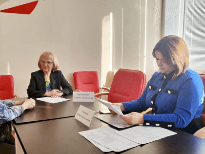 17 февраля Министр социальной защиты населения Л.Е.Кукушкина провела прием жителей Кольчугинского района