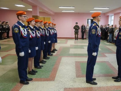 Команда шк. №4 стала победителем IV городского конкурса «Лучший кадетский класс года»