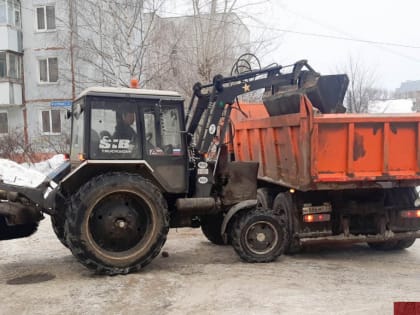 За сутки из Владимира вывезено более 1900 кубометров снега