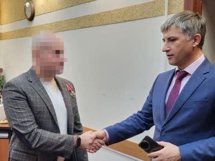 Встреча с героем: Глава города поддерживает военнослужащих